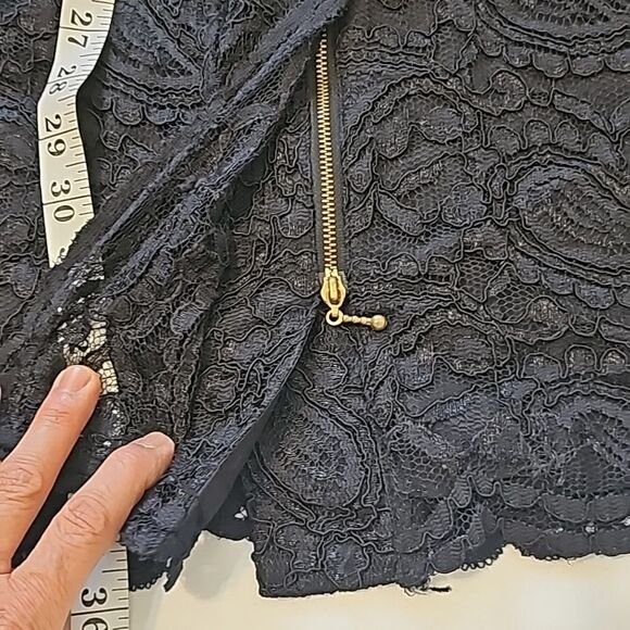 Anthropologie leifsdottir lace, semi formal dress size 6 - Picture 9 of 14